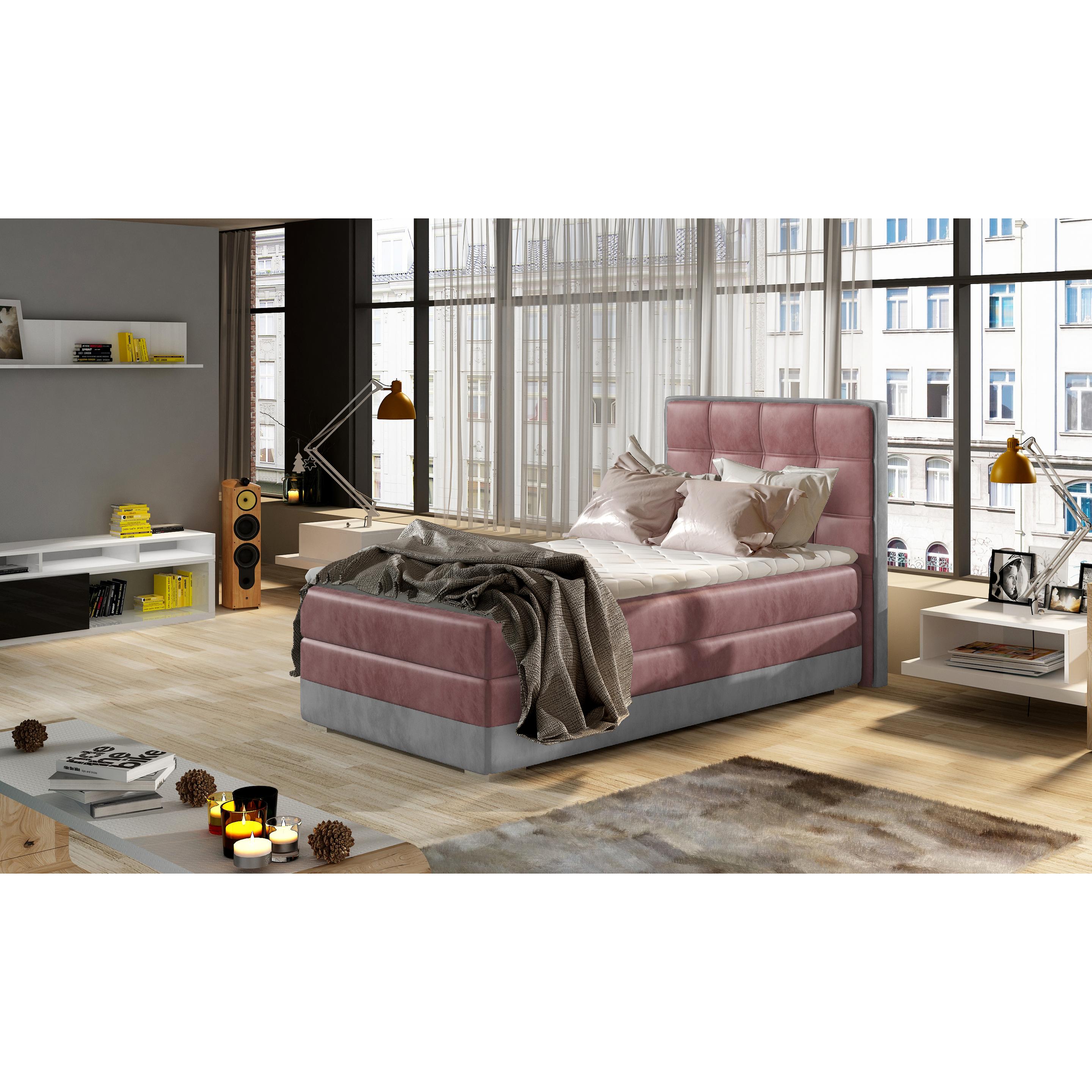 ELTAP, Bett, Aster mit Stauraum (90 x 200 cm)