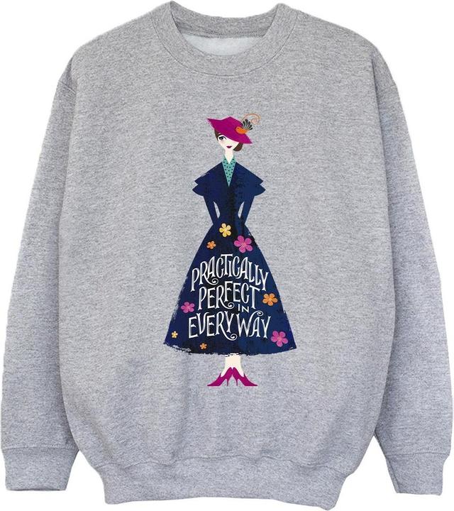 Produktbild Mary Poppins Practically Perfect In Every Way Sweatshirt Mädchen (128)