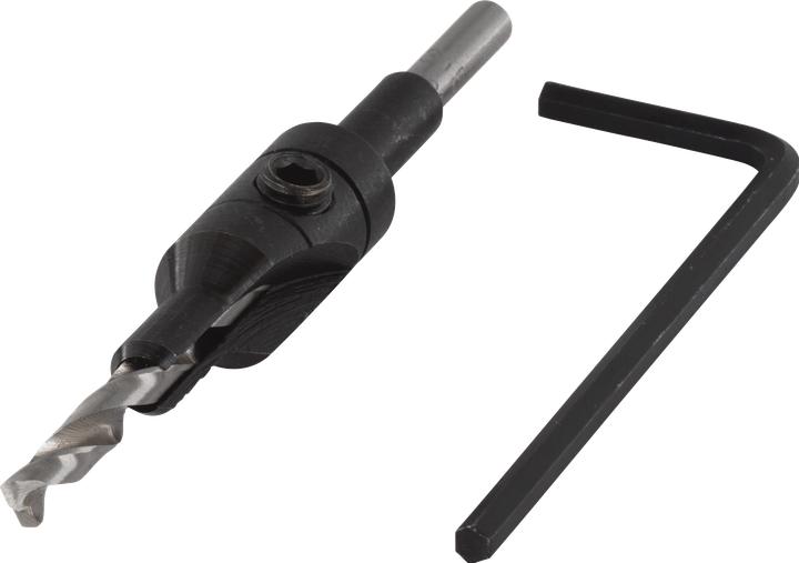 Actual product image wolfcraft wolfcraft 1 Vorbohrer mit Senker ø3,5-9,5mm (5 mm, 3.5 mm)