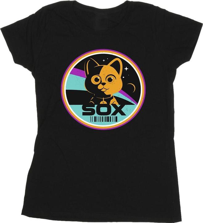 Actual product image Disney Womens/Ladies Lightyear Sox Circle Cotton T-Shirt (M)