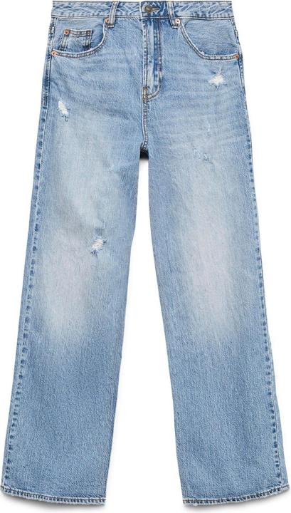 Vero Moda VMCTESSA Hohe Taille Gerade geschnitten Jeans Weit geschnitten