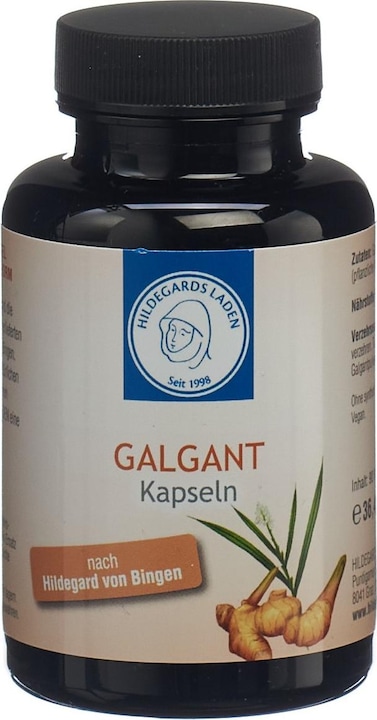 Produktbild Hildegards Laden Galgant Kapseln Kaps (90 Stück, Kapseln, 62 g)