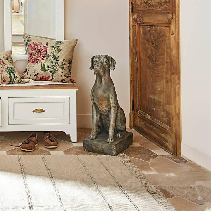 Image du produit Loberon Chien déco Jules gris