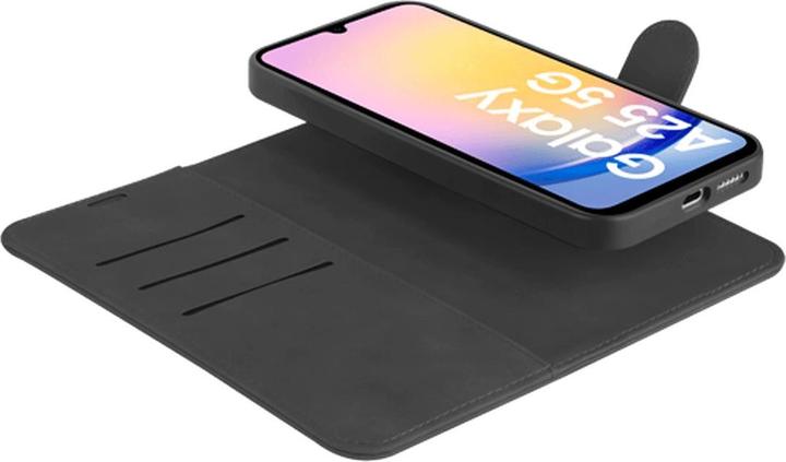 Produktbild Just in Case Uitneembare Pu-Leder Book HÃ¼lle Schwarz Samsung Galaxy A25 (Samsung Galaxy A25 5G)