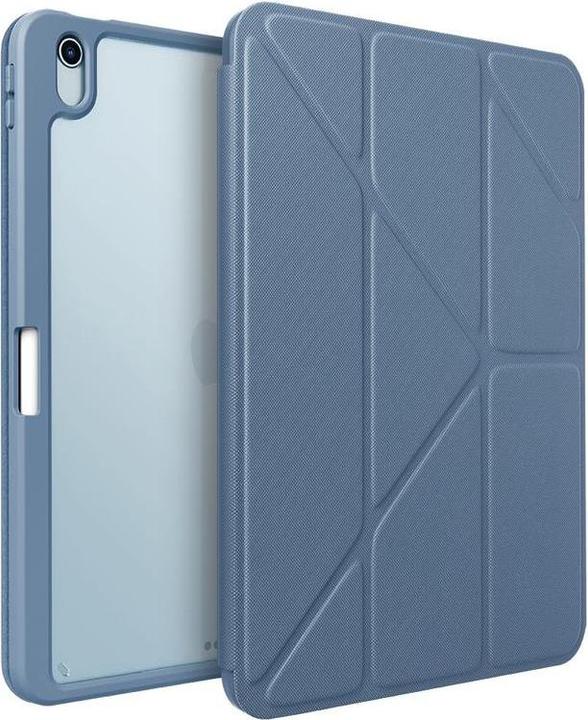 Actual product image Uniq etui Moven iPad Air 11" (2024) niebieski/stone blue (Apple iPad Air 11 2024, Apple iPad Air 11 2025, Apple iPad Air 11 2026)