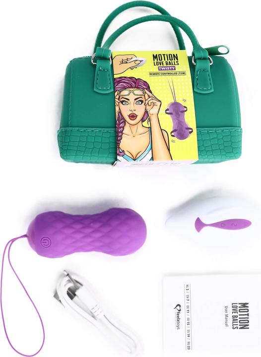 Image du produit FeelzToys Boules d'amour télécommandées Twisty