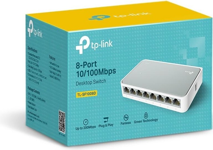 Produktbild TP-Link Tl-Sf1008d (8 Ports)