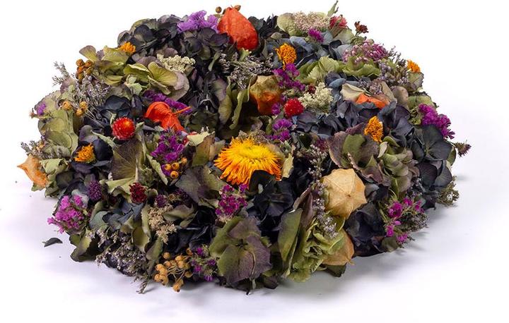 Image du produit VEG and the City Couronne de l'Avent Fleurs séchées Multicolore - sans bougies (35 cm)