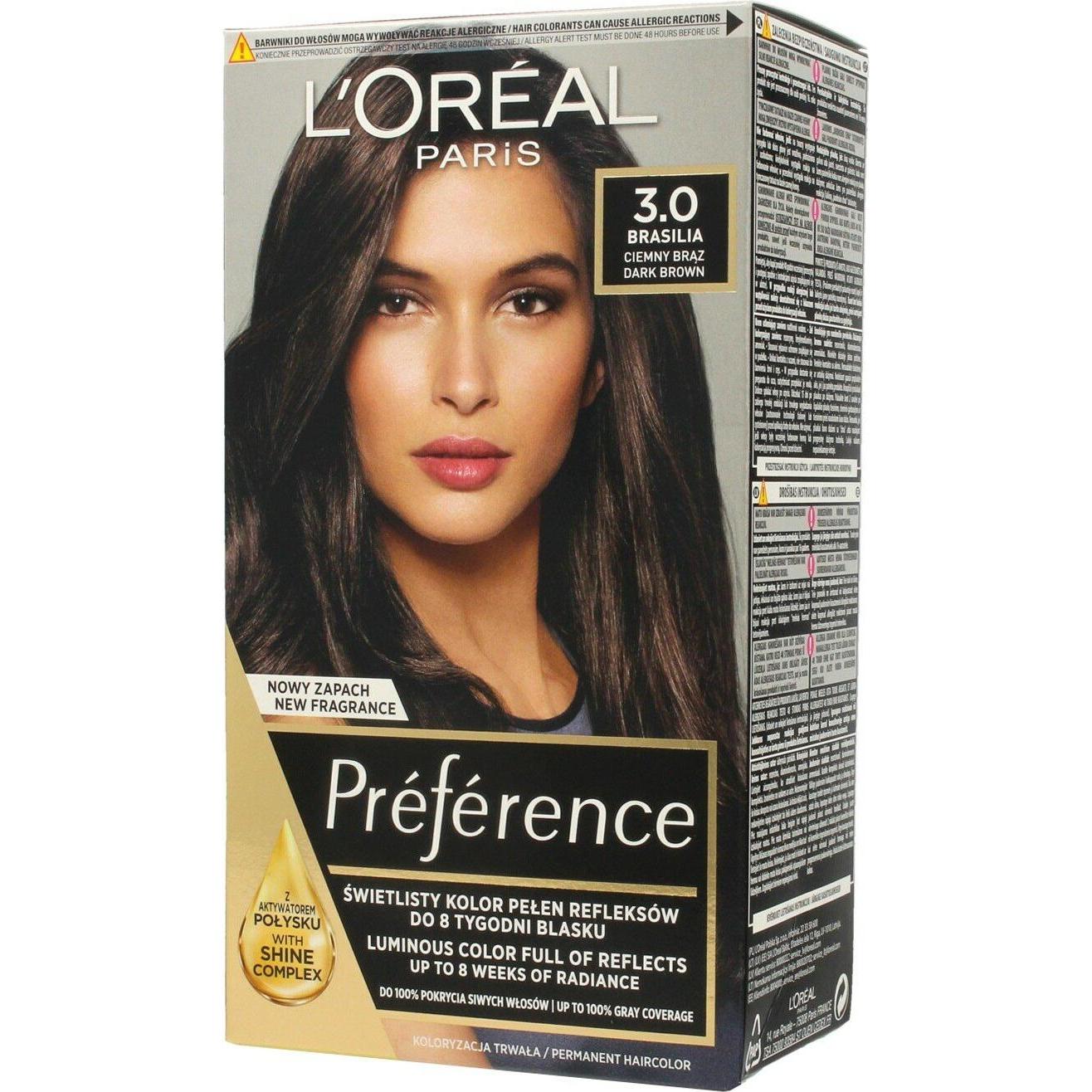 L'oréal Paris Donna Marrone Tinta Per Capelli, Preferenza Per I Recital (Brasil Rame)