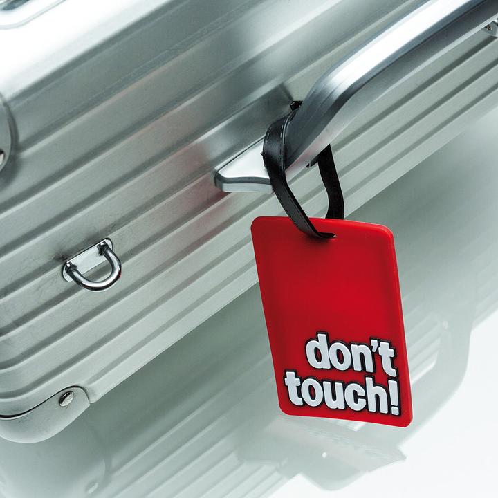 Actual product image Out of the blue Plastic suitcase tag, luggage tag (Locks & Trailers)