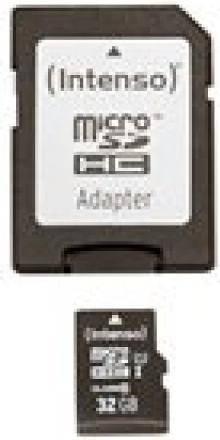 Productafbeelding Intenso UHS-I Premium (32 GB, microSDHC, U1, UHS-I)