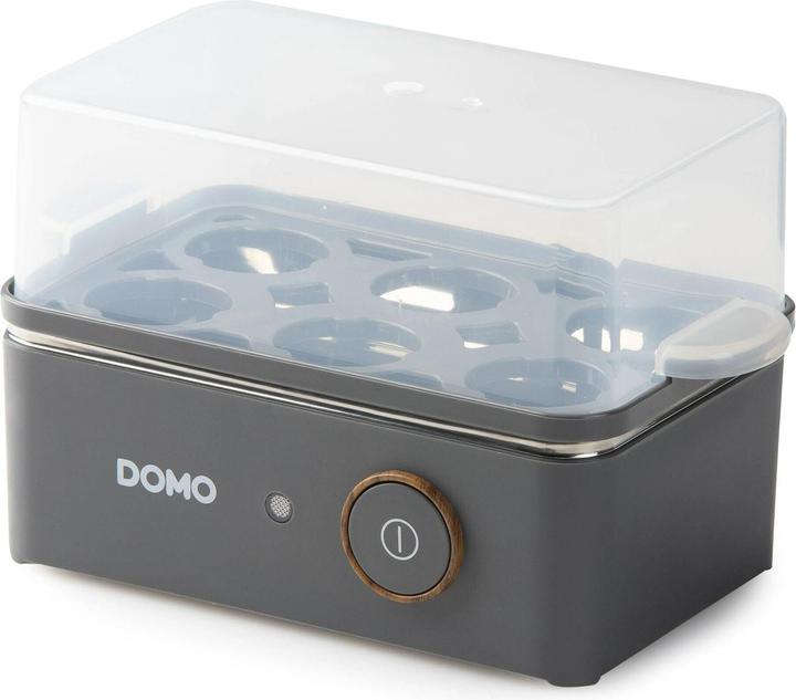 Produktbild Domo DO 9283 EK Eierkocher bis 6 Eier matt grau