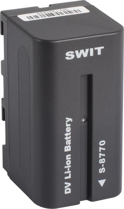 Image du produit Swit S-8770 - Batterie Li-Ion NP-F 7,2V, 31,7 Wh, 4 400 mAh (Batterie de l'appareil photo)