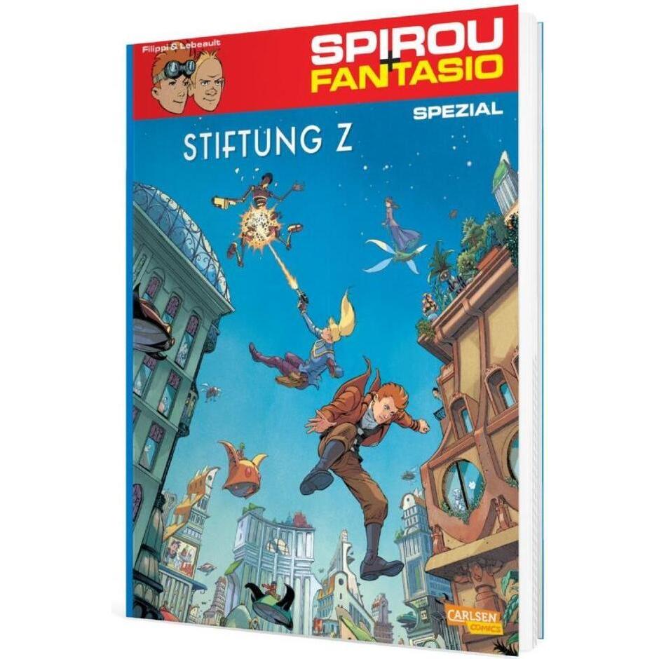 Spirou und Fantasio Spezial 27: Fondation Z, Belletristik von Denis-Pierre Filippi