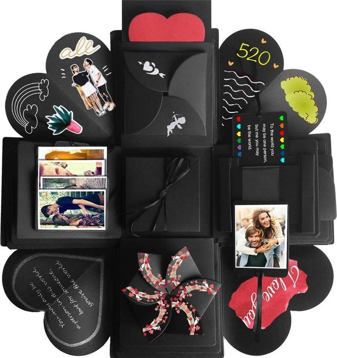 Image du produit JTI Boîte explosive - Boîte cadeau avec décorations (1x)