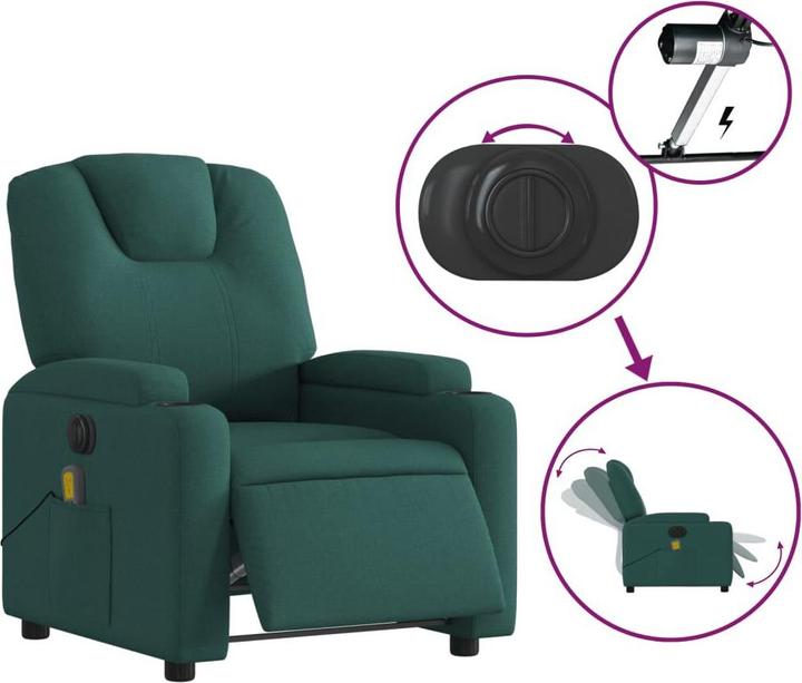 Image du produit vidaXL elektrischer Massagesessel