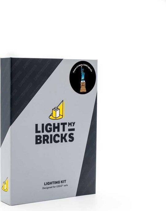 Actual product image Light my bricks LED Light Set for LEGO Statue of Liberty