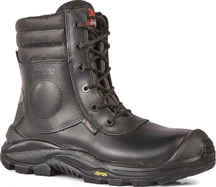 Image du produit U-Power Bottes d'hiver de sécurité LEOPARD taille 45 noir S3 HRO CI SRC EN ISO 20345 cuir lisse (S3, 45)