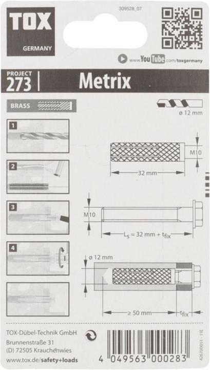 Produktbild Tox Metrix (4 Stk.)