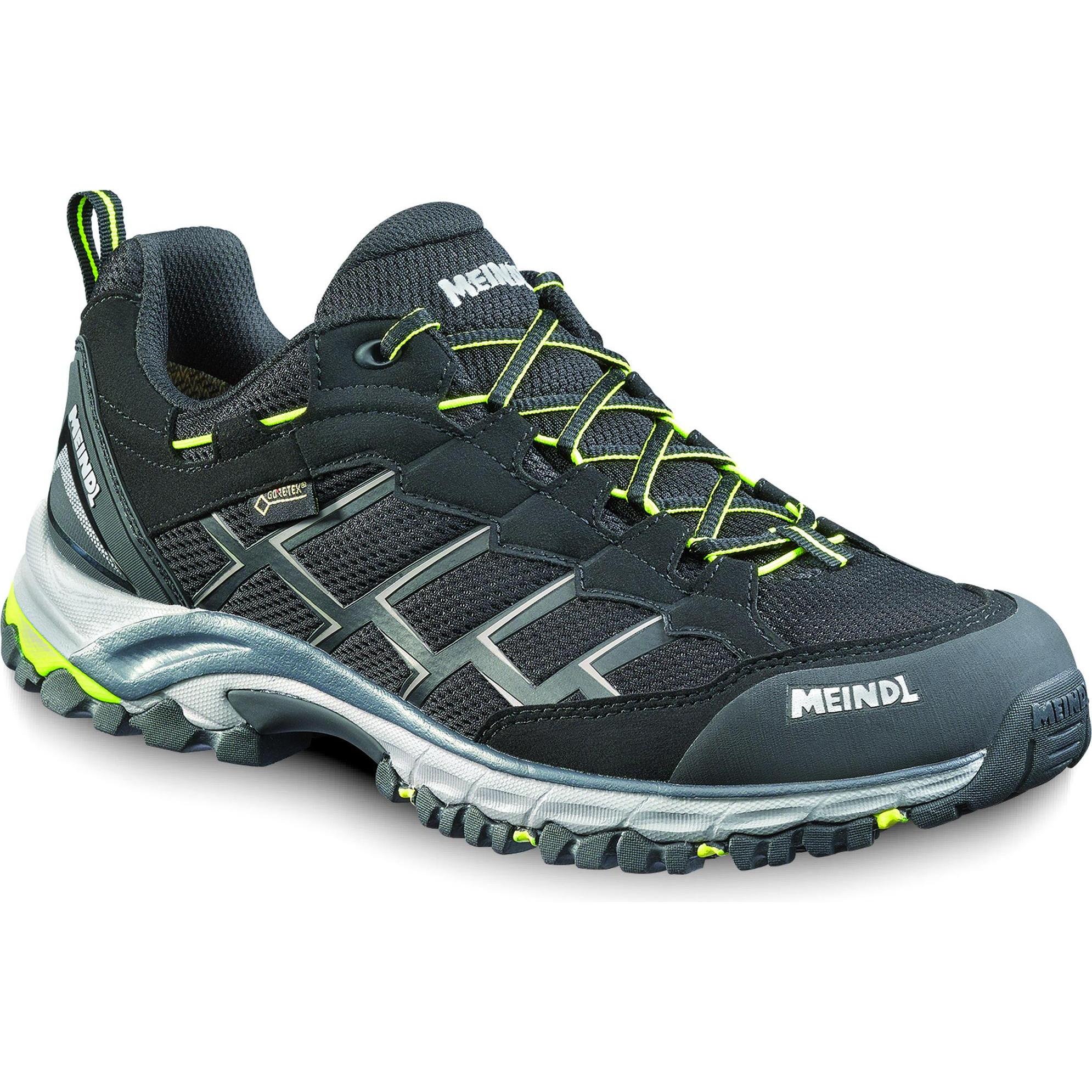 Meindl, Herren, Wanderschuhe, Caribe GTX Schuhe (42.5), Schwarz