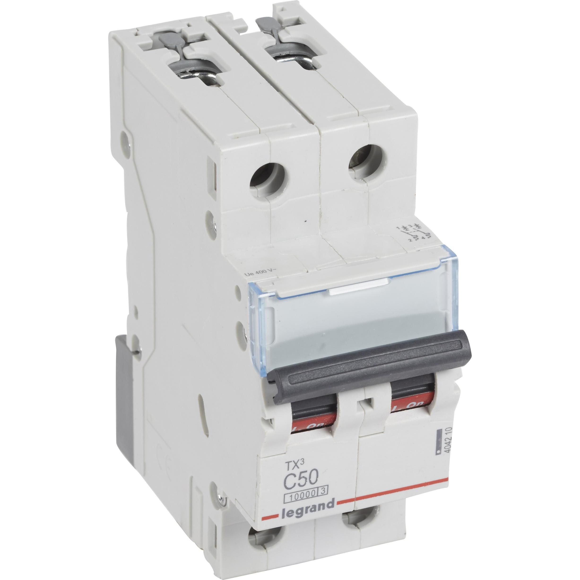 Legrand, Schutzschalter, 404210 Leitungsschutzschalter 50 A 400 V/AC