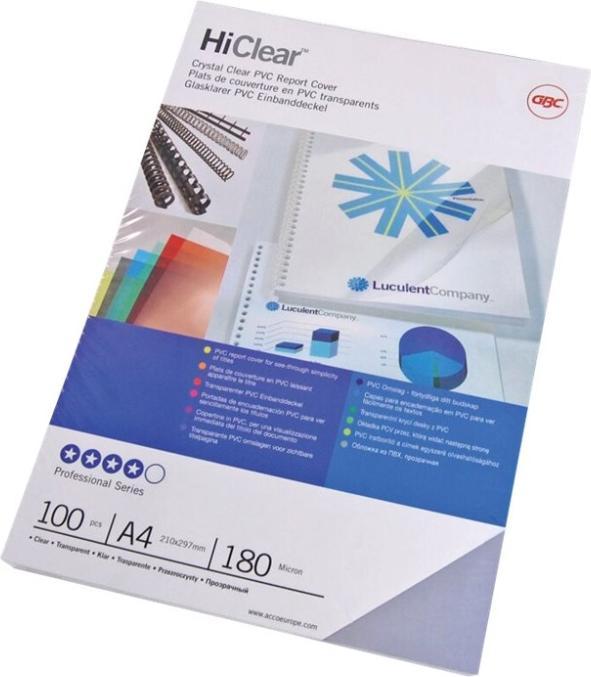 Produktbild GBC HiClear Abdeckfolie PVC