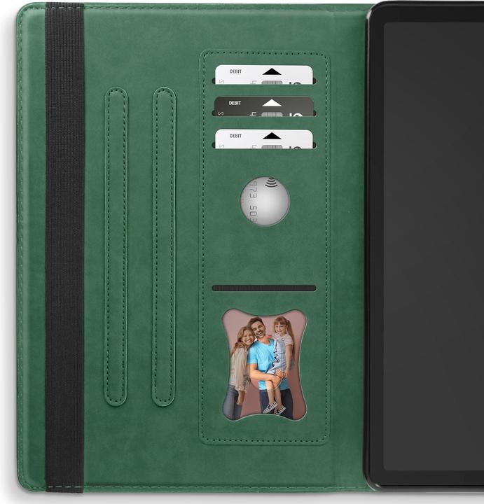 Actual product image Avizar Business case, compartments and stand function Series (Galaxy Tab A9+)