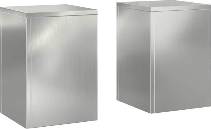 Silber, verzinkter Stahl