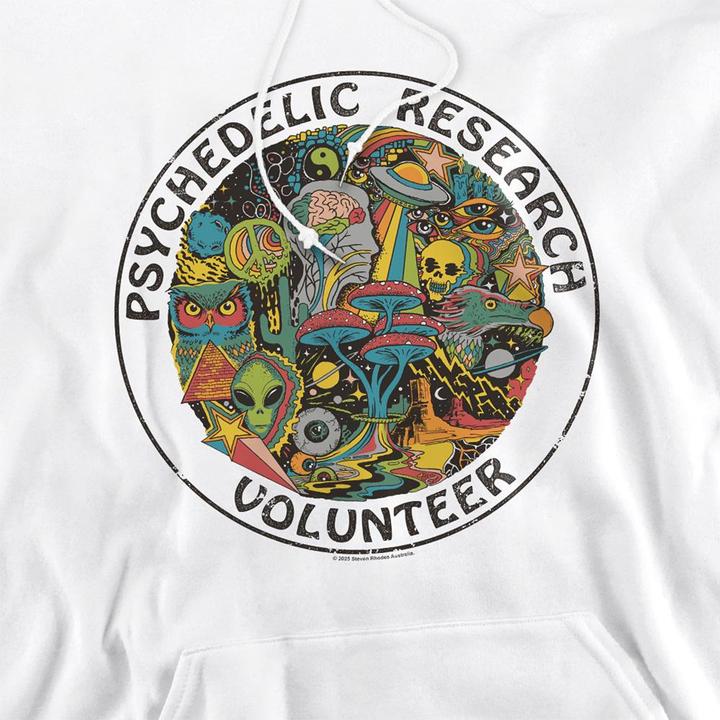 Produktbild Steven Rhodes Psych Research Volunteer Kapuzenpullover (M)
