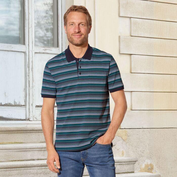 Produktbild Artime Kurzarm Poloshirt gestreift (S)