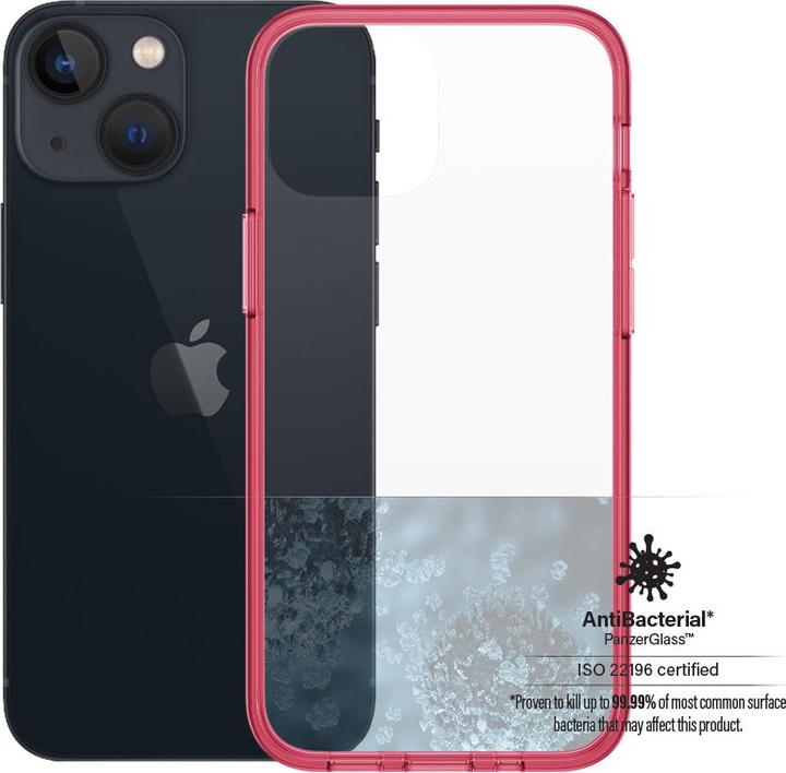 Actual product image PanzerGlass Back Cover ClearCase Strawberry AB iPhone 13 mini (Apple iPhone 13 mini)