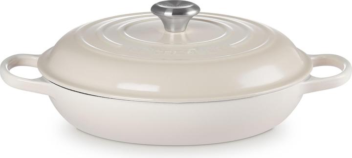 Le Creuset Gourmet-Profitopf Signature Ø 30cm, rund (Bräter + Schmortopf, Gusseisen, 30 x 13.50 cm)