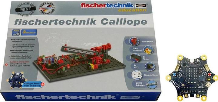 Calliope Board mini 3.0 & Fischertechnik Bundle