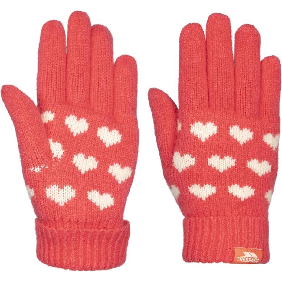 Trespass, Jungen, Handschuhe, MARY Kinder Handschuhe, Orange, (5, 7)