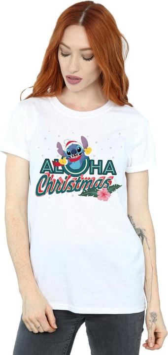 Produktbild Disney Lilo And Stitch Aloha Christmas TShirt (XXL)