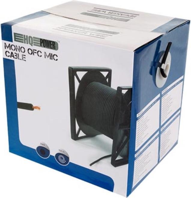 Image du produit Cables CÂBLE OFC POUR MICROPHONE - NOIR - 100 m (100 m)