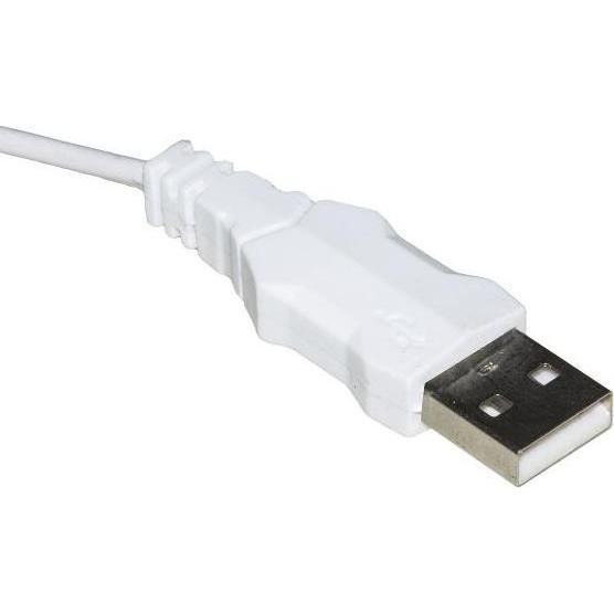 Link mouse usb colore (Cablato), Mouse, Bianco