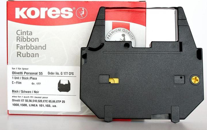 Produktbild Kores Korrekturband schwarz