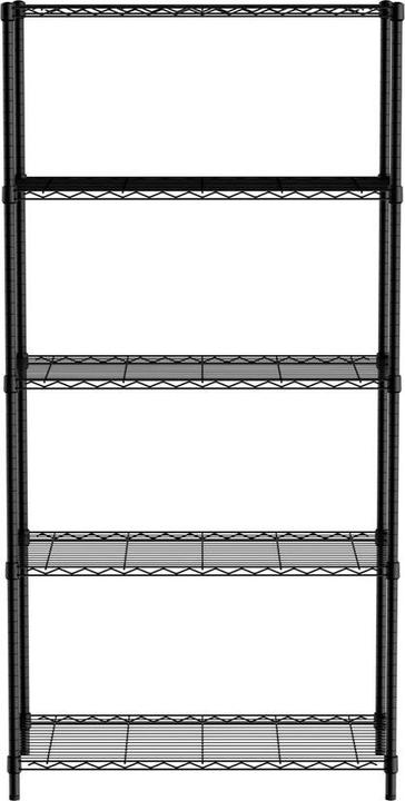 Hendi Lagerregal mit 5 Regalen Cr 455x910x1830 mm