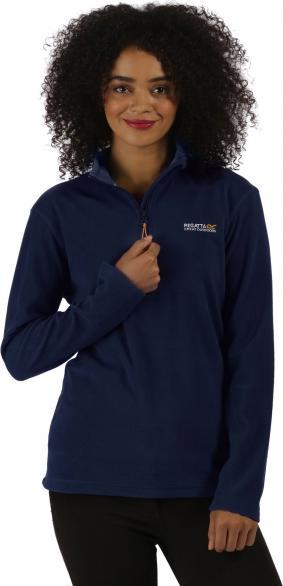 Actual product image Regatta Great Outdoors Womens/Ladies Sweetheart 1/4 Zip Fleece Top (54)