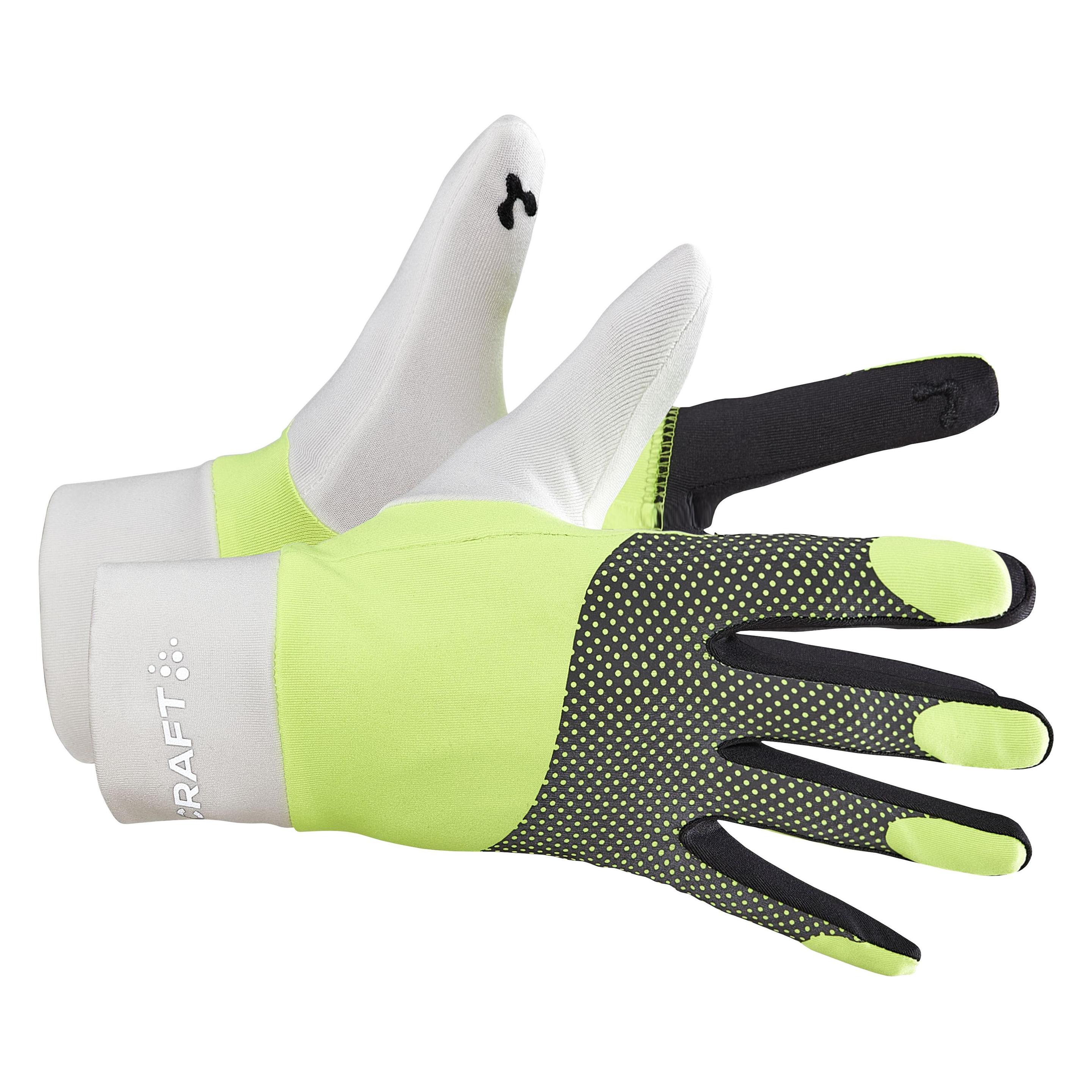 Craft, Damen, Handschuhe, Adv Lumen Fleece Glove, Weiss, (L)