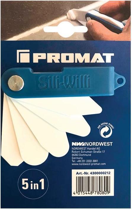 Produktbild Promat Silikonspachtel 5 in 1 (1.50 cm)