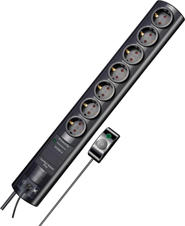 Actual product image Brennenstuhl Primera-Tec Comfort Switch Plus (7x, CEE 7/3, 2 m)