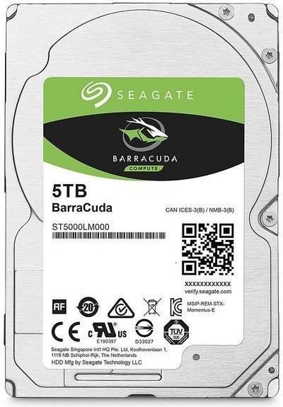 Produktbild Seagate Harddisk BarraCuda 5 TB 2.5" (5 TB, 2.5")
