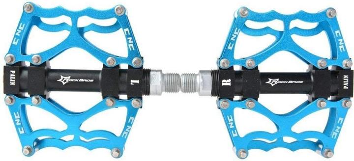 Image du produit Rockbros JT201012LBL ensemble de pédales de vélo - bleu