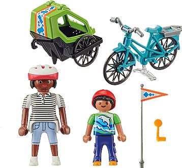 Actual product image Playmobil Bicycle trip (70601, Playmobil Special Plus)