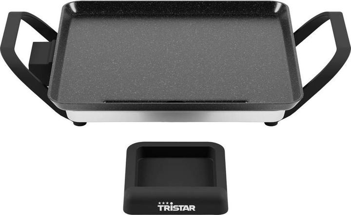 Produktbild Tristar Slim S BP-2666 Elektro Grillplatte stufenloser Temperaturregler Schwarz (0.80 kW)