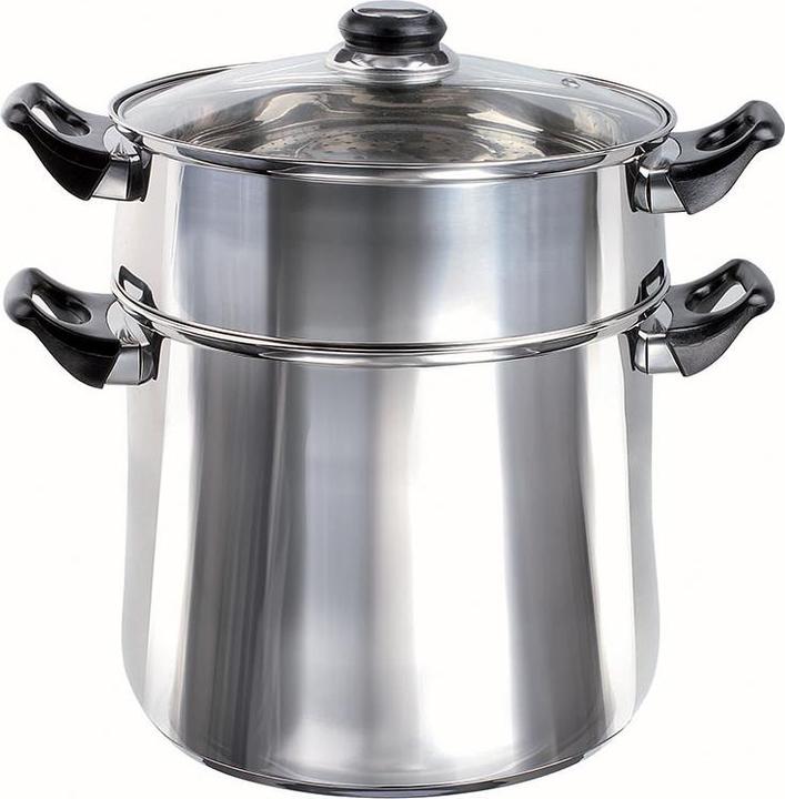 Produktbild Livoo Couscous-Topf (24 cm, Dampfkochtopf, Stahl)