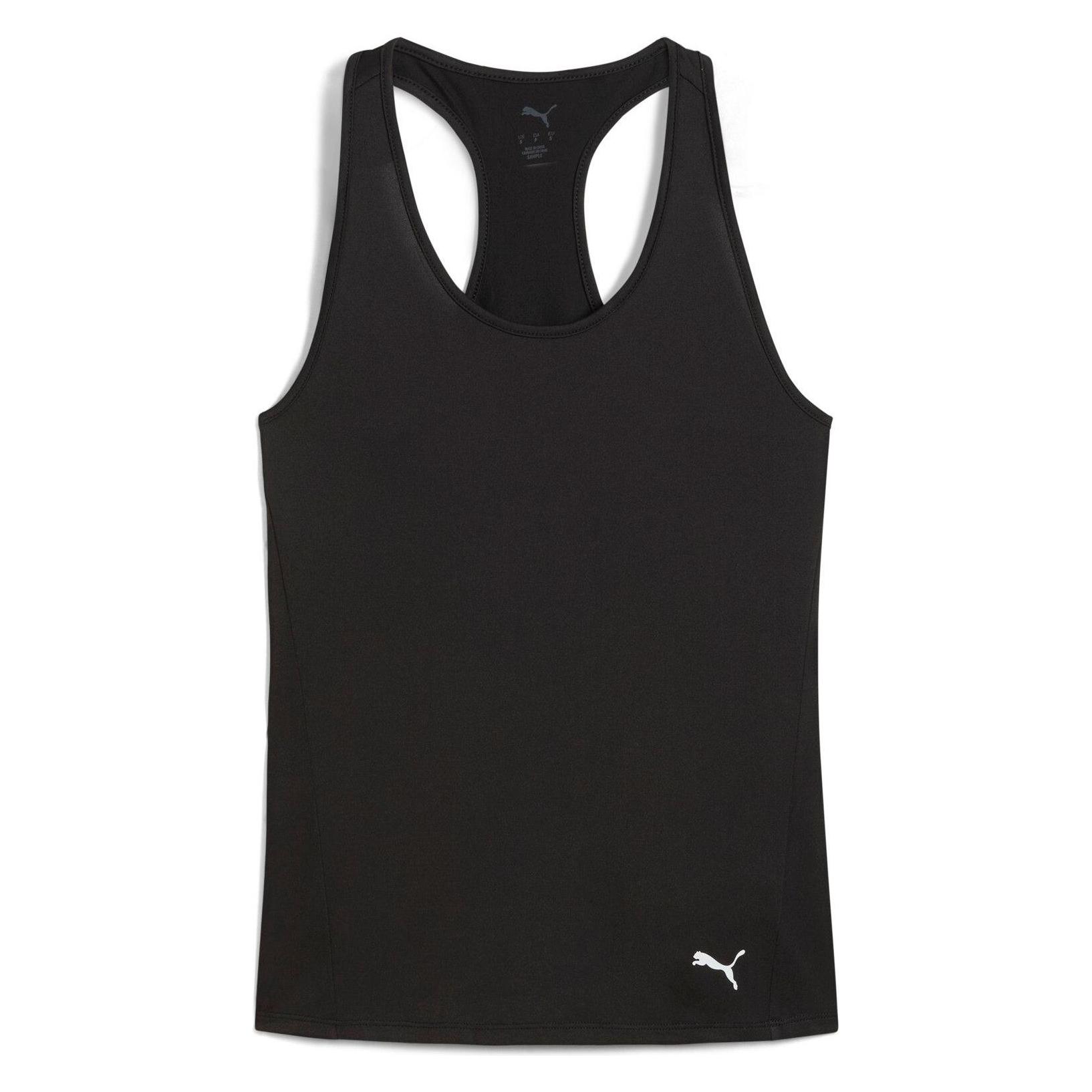Puma, Vrouwen, Sportief Shirt, W Tad Essential Racerback Tank (M), Zwart, M