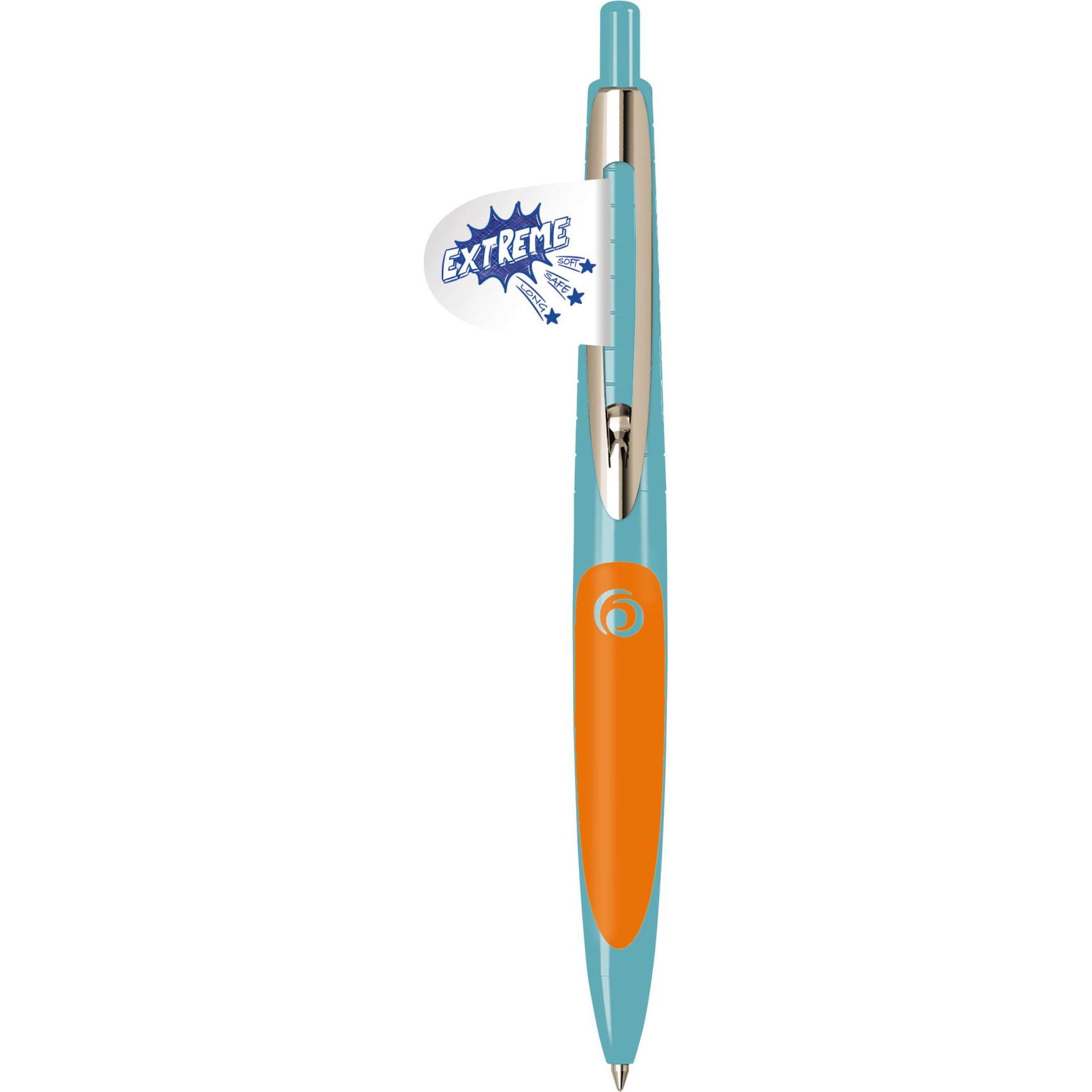 Thumbnail - Herlitz, Schreibstifte, Kugelschreiber my.pen türkis/orange lose (Türkis/orange, 1 x)